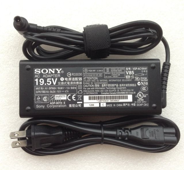 New Sony 19.5V 4.7A VGP-AC19V36 VGP-AC19V26 ac adapter for SONY VAIO VGN-CR VGN-CR21Z/N VGN-CR21SR/L